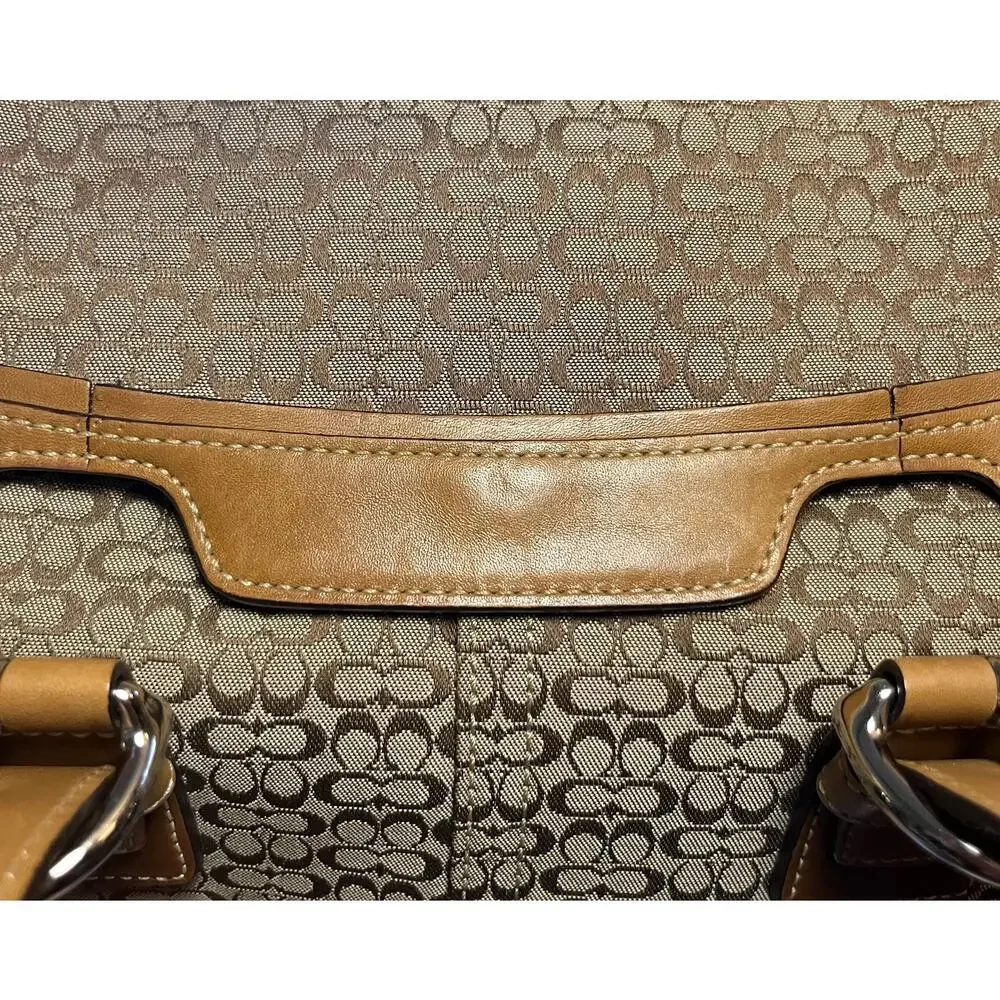 Vintage Coach 7080 Soho Mini Signature Satchel & 6319 Small Wristlet